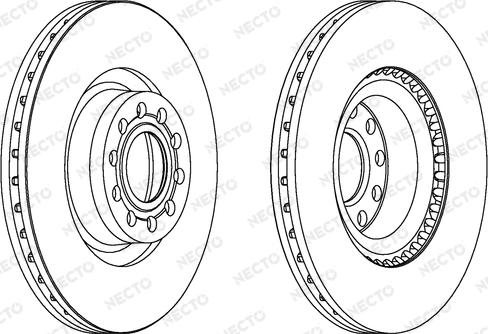 Necto WN1169 - Disque de frein cwaw.fr
