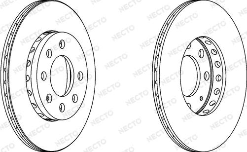 Necto WN1187 - Disque de frein cwaw.fr