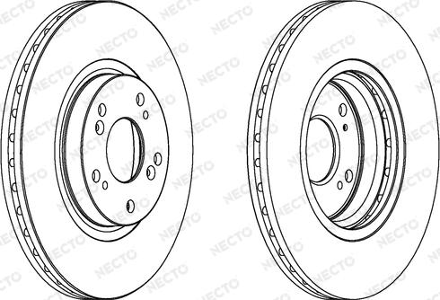 Necto WN1379 - Disque de frein cwaw.fr