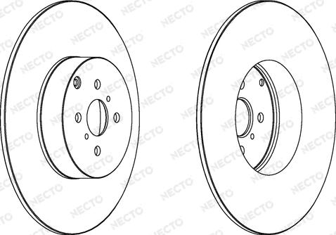 Necto WN1372 - Disque de frein cwaw.fr