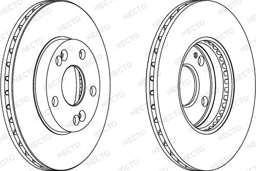 Necto WN1248 - Disque de frein cwaw.fr