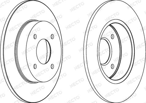 Necto WN1252 - Disque de frein cwaw.fr