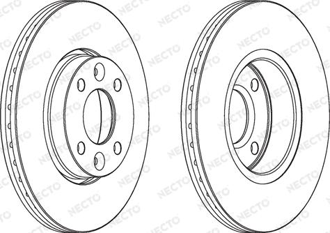 Necto WN1222 - Disque de frein cwaw.fr