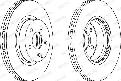 Necto WN1279 - Disque de frein cwaw.fr