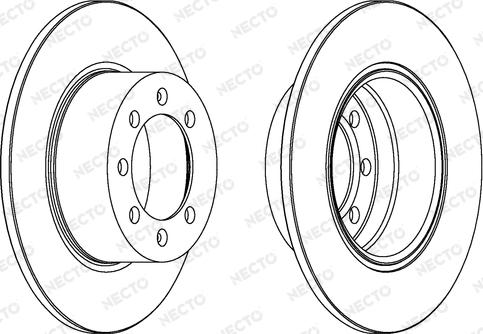 Necto WN175 - Disque de frein cwaw.fr