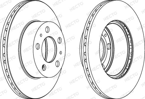 Necto WN351 - Disque de frein cwaw.fr