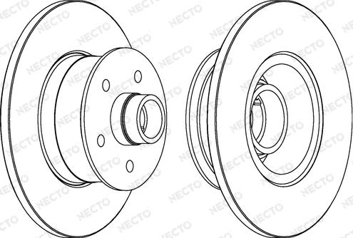 Necto WN367 - Disque de frein cwaw.fr