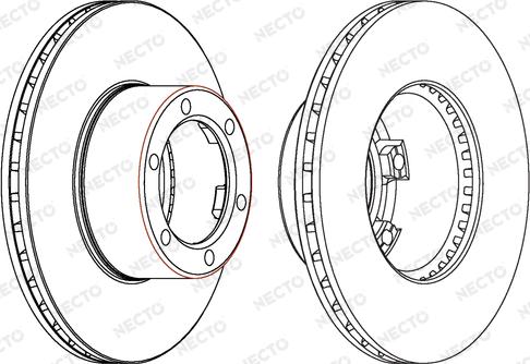 Necto WN306 - Disque de frein cwaw.fr