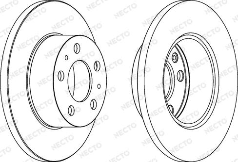 Necto WN253 - Disque de frein cwaw.fr