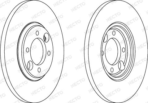 Necto WN201 - Disque de frein cwaw.fr