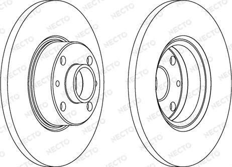 Necto WN213 - Disque de frein cwaw.fr