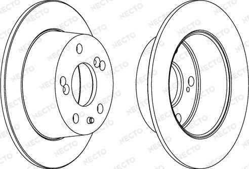 Necto WN273 - Disque de frein cwaw.fr