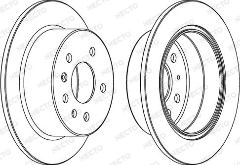 Necto WN796 - Disque de frein cwaw.fr