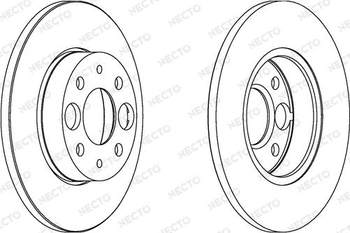 Necto WN758 - Disque de frein cwaw.fr