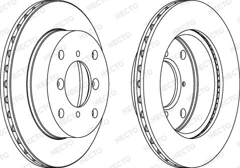 Necto WN757 - Disque de frein cwaw.fr