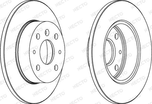 Necto WN781 - Disque de frein cwaw.fr