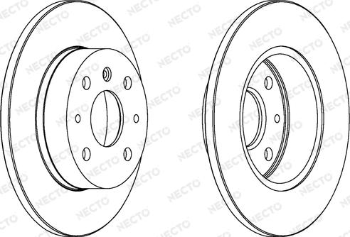 Necto WN782 - Disque de frein cwaw.fr