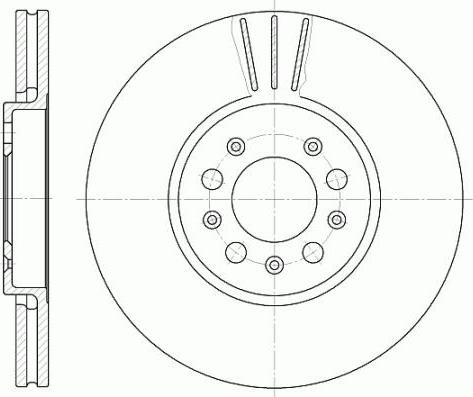 NEW BLOX NB016550V05F - Disque de frein cwaw.fr