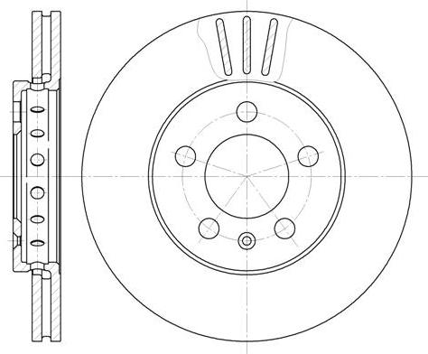 NEW BLOX NB016560V05F - Disque de frein cwaw.fr