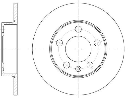 NEW BLOX NB016580S05R - Disque de frein cwaw.fr