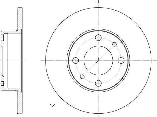 NEW BLOX NB011410S04F - Disque de frein cwaw.fr