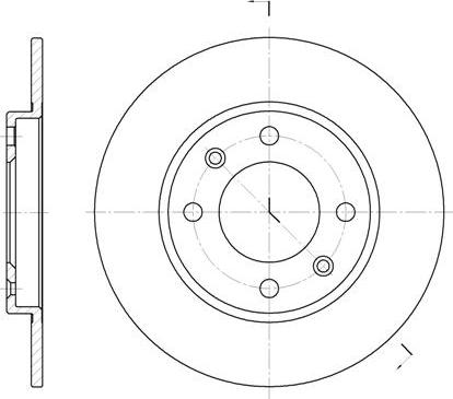 NEW BLOX NB012390S04R - Disque de frein cwaw.fr