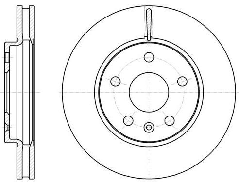 NEW BLOX NB023960V05F - Disque de frein cwaw.fr