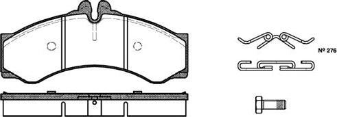 NEW BLOX NB29076V00 - Kit de plaquettes de frein, frein à disque cwaw.fr