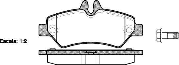 NEW BLOX NB29190V00 - Kit de plaquettes de frein, frein à disque cwaw.fr