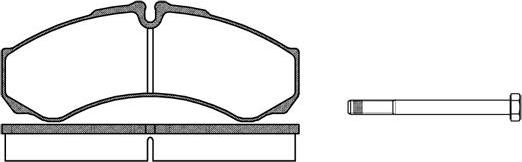 NEW BLOX NB29121T20 - Kit de plaquettes de frein, frein à disque cwaw.fr