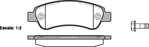 BENDIX 573274B - Kit de plaquettes de frein, frein à disque cwaw.fr