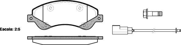 NEW BLOX NB24485V02 - Kit de plaquettes de frein, frein à disque cwaw.fr