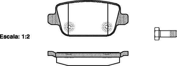 NEW BLOX NB24537N00 - Kit de plaquettes de frein, frein à disque cwaw.fr