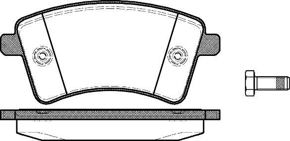 NEW BLOX NB24693N00 - Kit de plaquettes de frein, frein à disque cwaw.fr