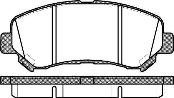 NEW BLOX NB24632S00 - Kit de plaquettes de frein, frein à disque cwaw.fr