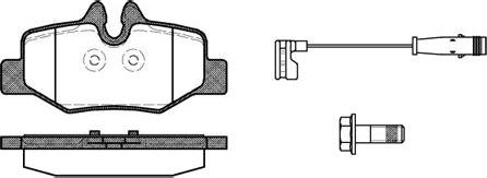 NEW BLOX NB24008V02 - Kit de plaquettes de frein, frein à disque cwaw.fr