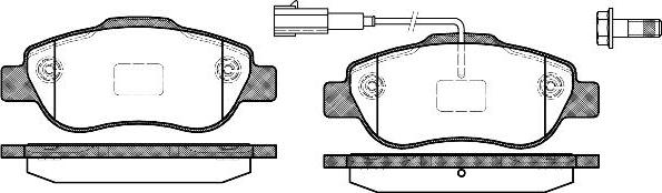 NEW BLOX NB24072V01 - Kit de plaquettes de frein, frein à disque cwaw.fr