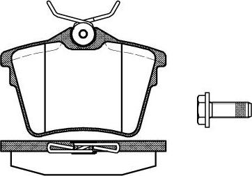 NEW BLOX NB24135N00 - Kit de plaquettes de frein, frein à disque cwaw.fr