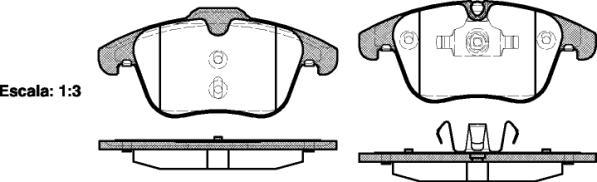 Textar 2432619005 - Kit de plaquettes de frein, frein à disque cwaw.fr