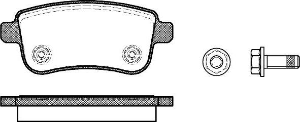 NEW BLOX NB24820N00 - Kit de plaquettes de frein, frein à disque cwaw.fr