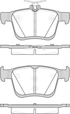 NEW BLOX NB25008N00 - Kit de plaquettes de frein, frein à disque cwaw.fr