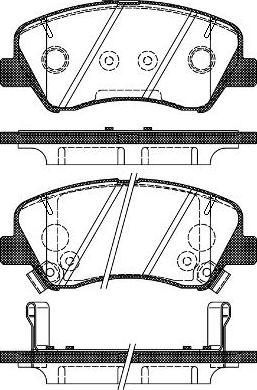 NEW BLOX NB25348V02 - Kit de plaquettes de frein, frein à disque cwaw.fr