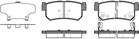 NEW BLOX NB25713S02 - Kit de plaquettes de frein, frein à disque cwaw.fr