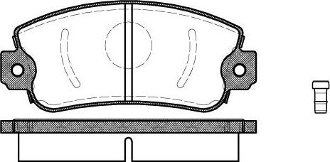 NEW BLOX NB20950N00 - Kit de plaquettes de frein, frein à disque cwaw.fr