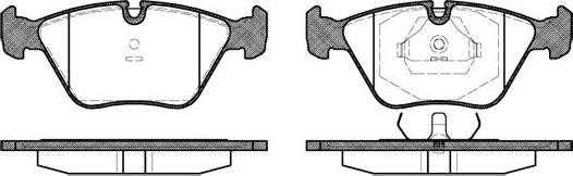 NEW BLOX NB20968A01 - Kit de plaquettes de frein, frein à disque cwaw.fr