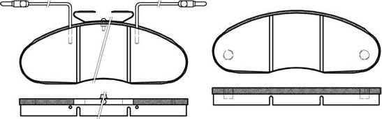 NEW BLOX NB20982V02 - Kit de plaquettes de frein, frein à disque cwaw.fr