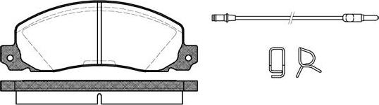 NEW BLOX NB20926V02 - Kit de plaquettes de frein, frein à disque cwaw.fr