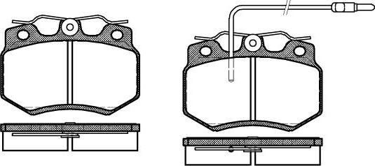 NEW BLOX NB20923V02 - Kit de plaquettes de frein, frein à disque cwaw.fr