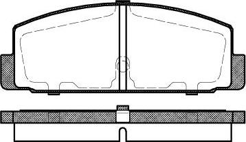 NEW BLOX NB20645N00 - Kit de plaquettes de frein, frein à disque cwaw.fr