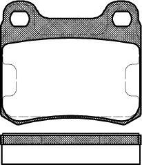 BENDIX 571344 - Kit de plaquettes de frein, frein à disque cwaw.fr